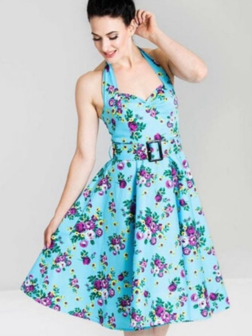 Hell Bunny Vixen Floral Dress